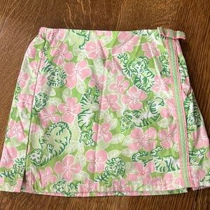 LILY PULITZER girls skirt - size 4 - with built in shorts